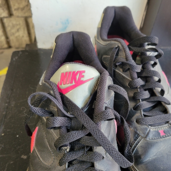 NIKE Shox Heritage Black Pink Running Shoes Women's Sz 8.5 M barbie - Picture 3 of 9